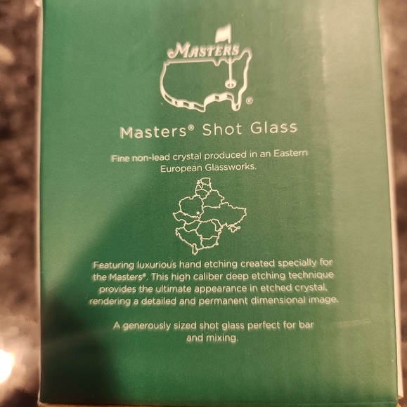 MASTERS collection authentic "shot glass" - Picture 4 of 6